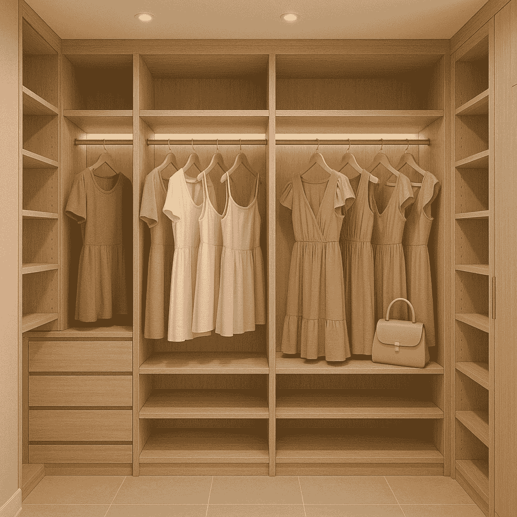 Projeto de Closet Planejado