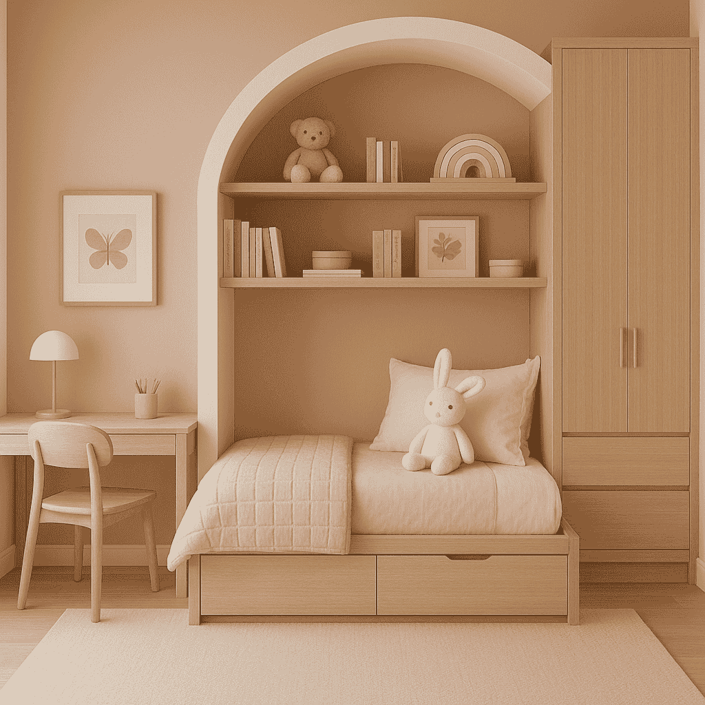 Projeto de Quarto de Menina